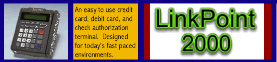LinkPoint 2000 Swipe Terminal